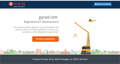 Desktop Screenshot of garad.com